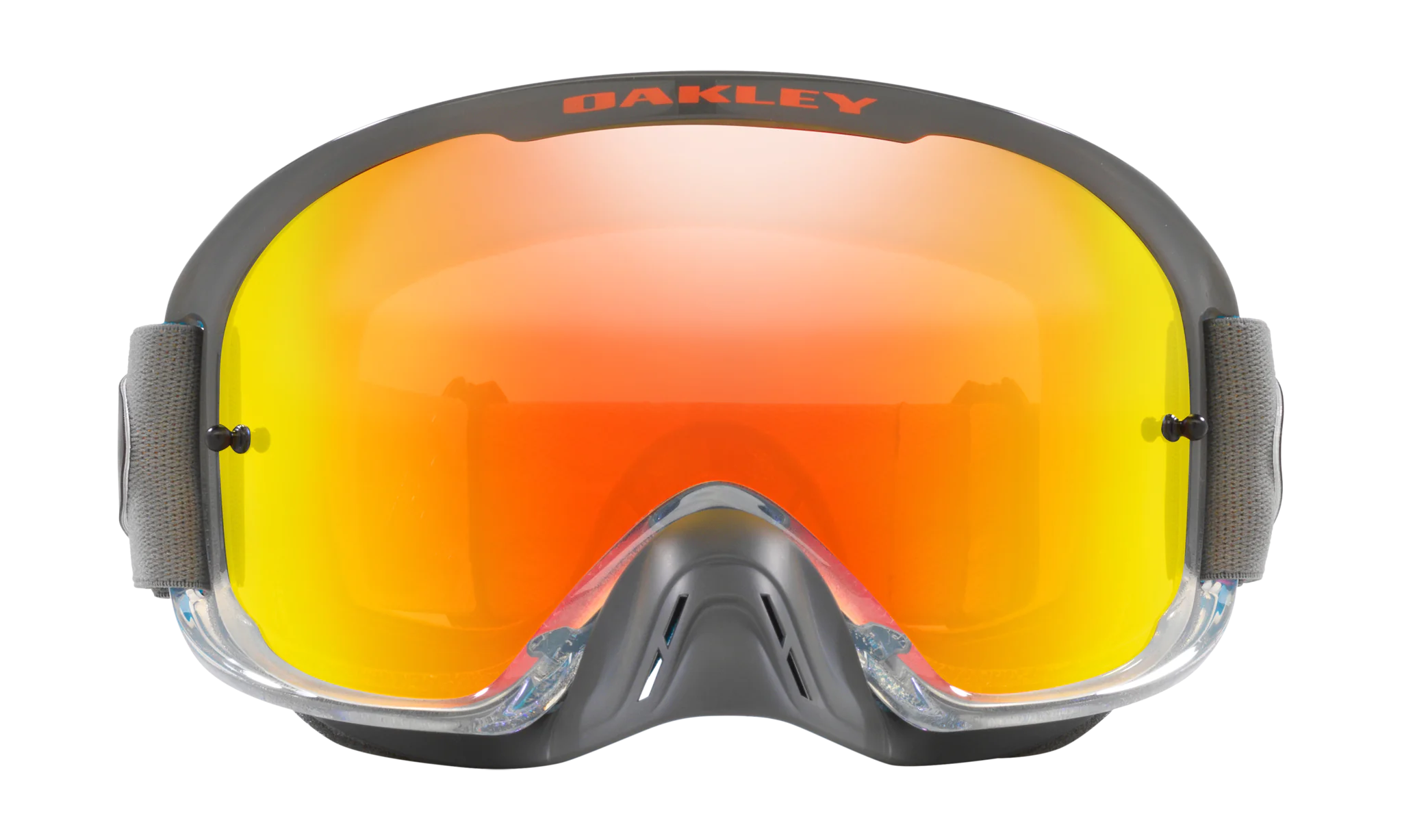 Oakley Motocross Goggle O-frame 2.0 TLD Grey Stripes - Fire Iridium