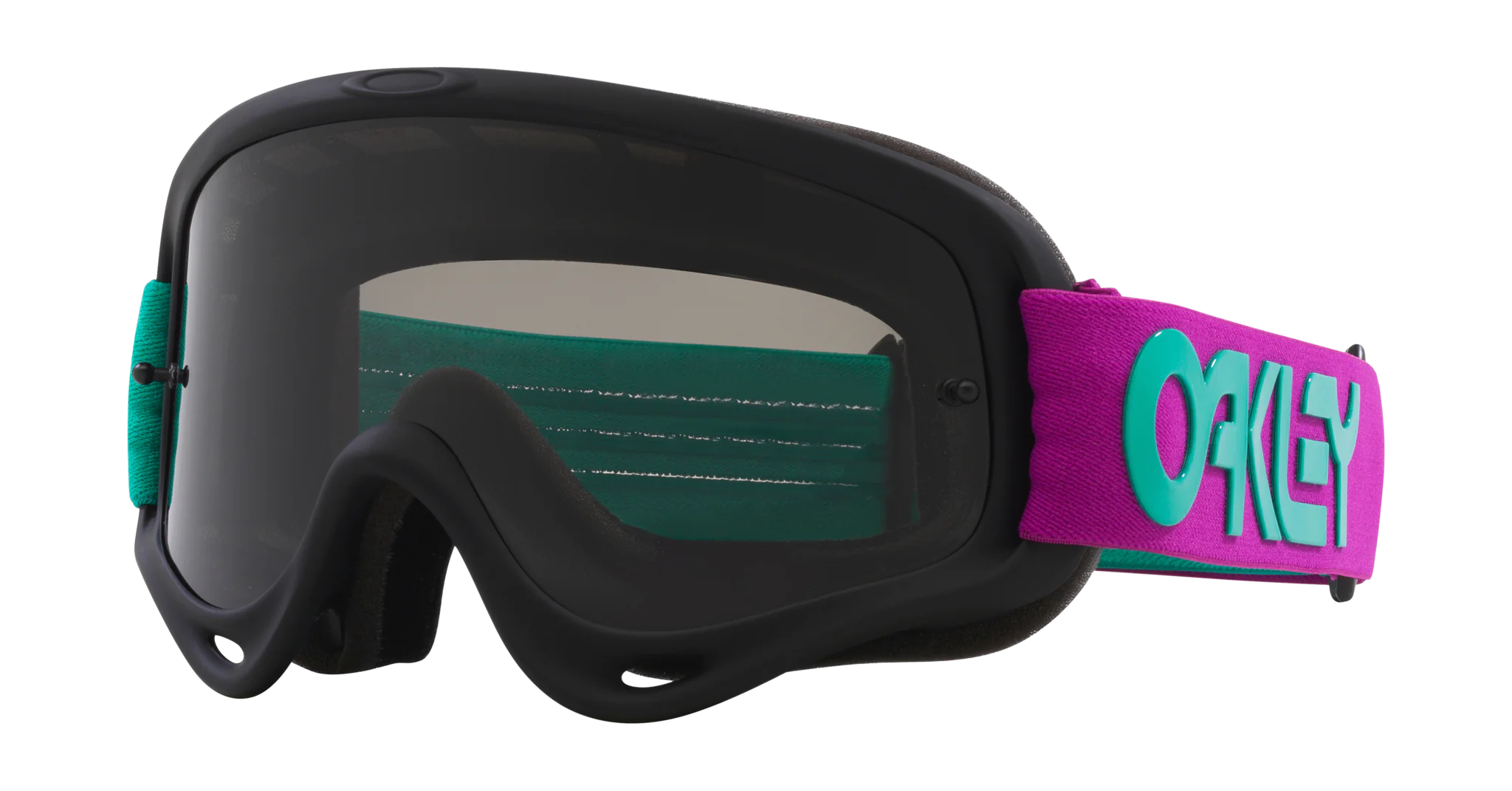 Oakley Motocross Goggle O-frame B1B Celeste Purple - Dark Grey