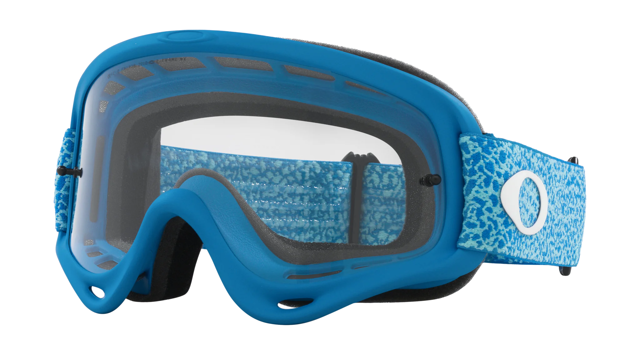 Oakley Motocross Goggle O-frame Blue Crackle - Clear