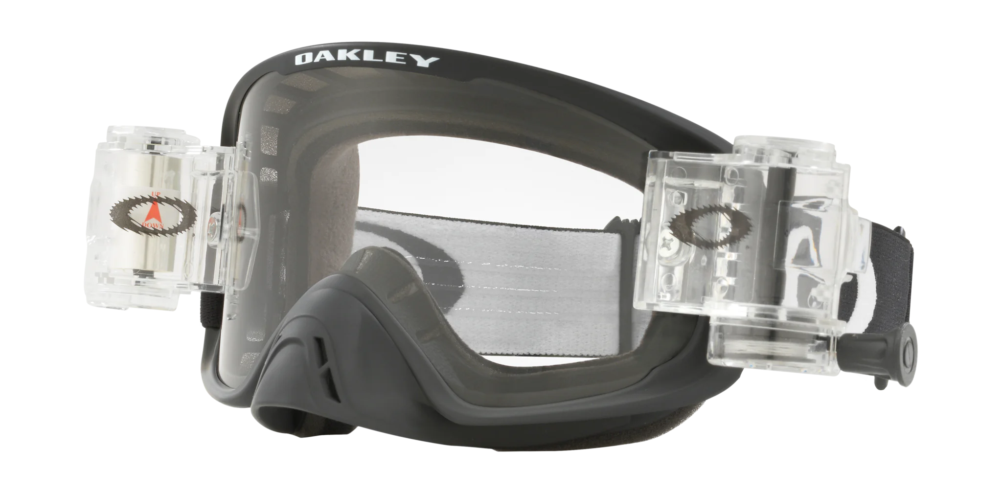 Oakley Motocross Goggle Roll-Off O-frame 2.0 Matte Black - Clear