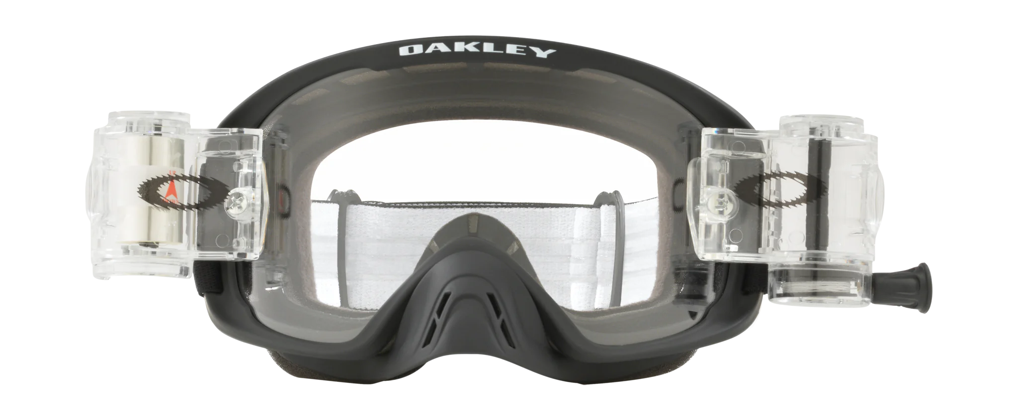 Oakley Motocross Goggle Roll-Off O-frame 2.0 Matte Black - Clear