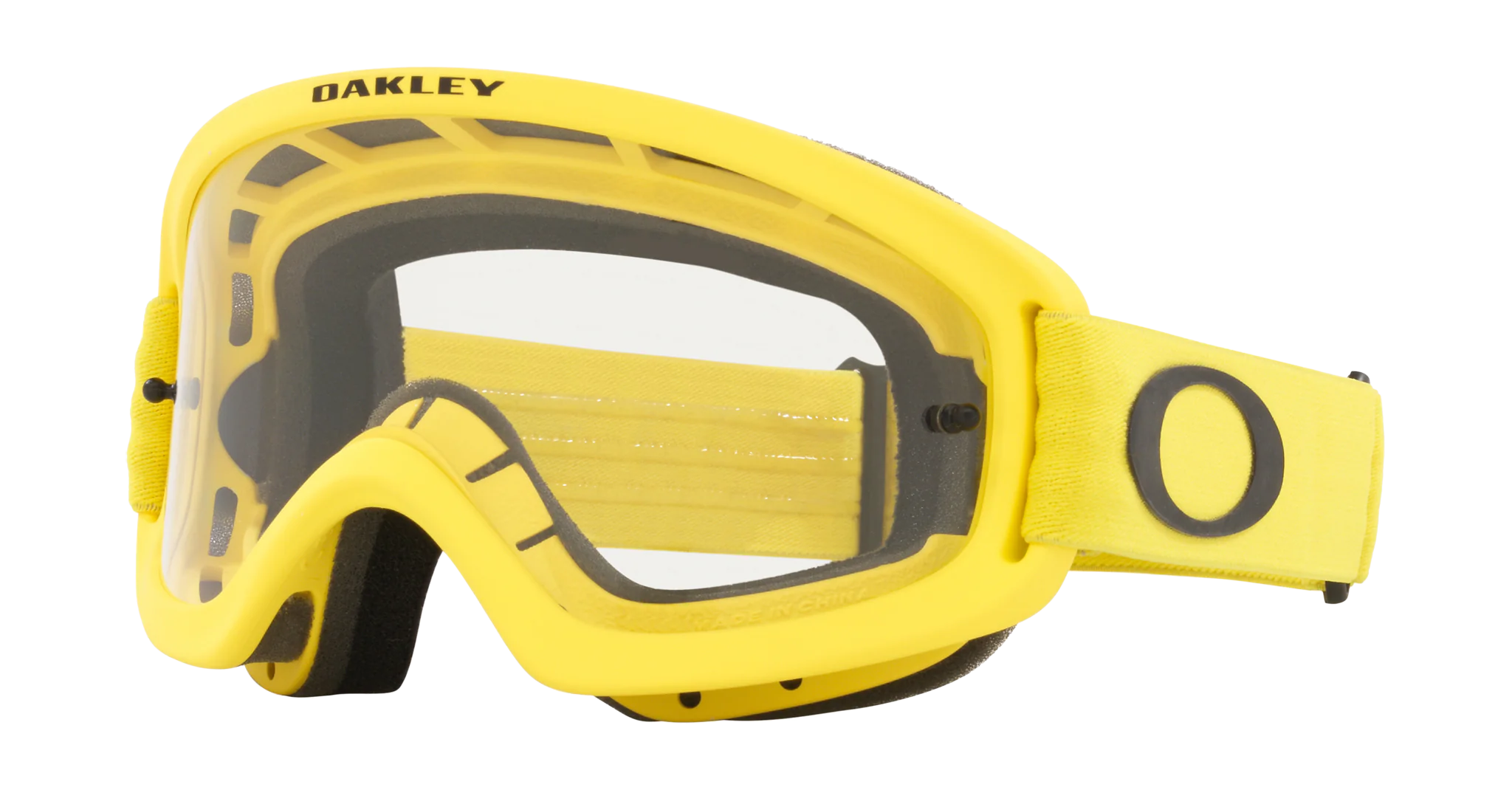 Oakley Youth Motocross Goggle XS O-frame 2.0 Moto Yellow - Clear
