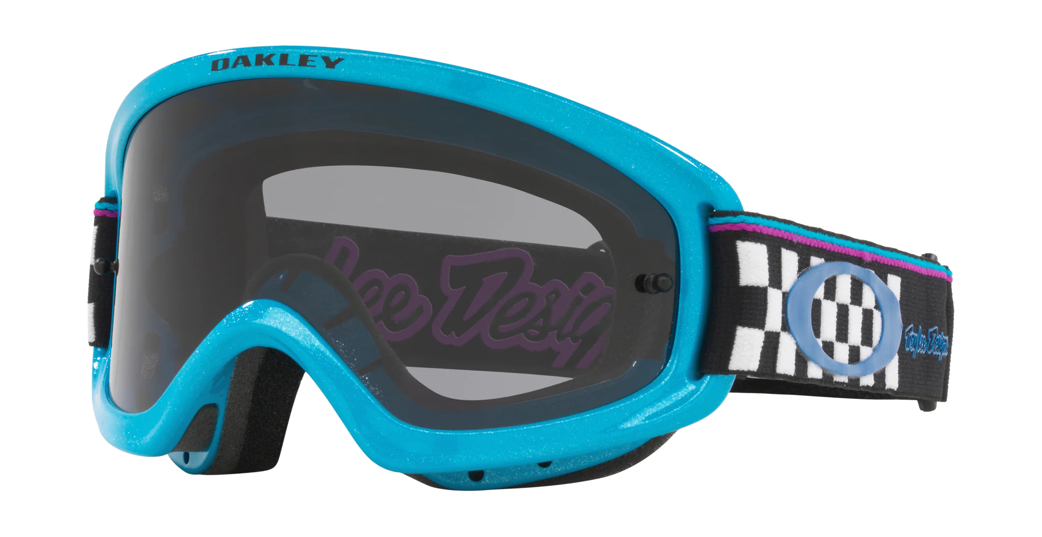 Oakley Youth Motocross Goggle XS O-frame 2.0 TLD Overload Black - Dark Grey