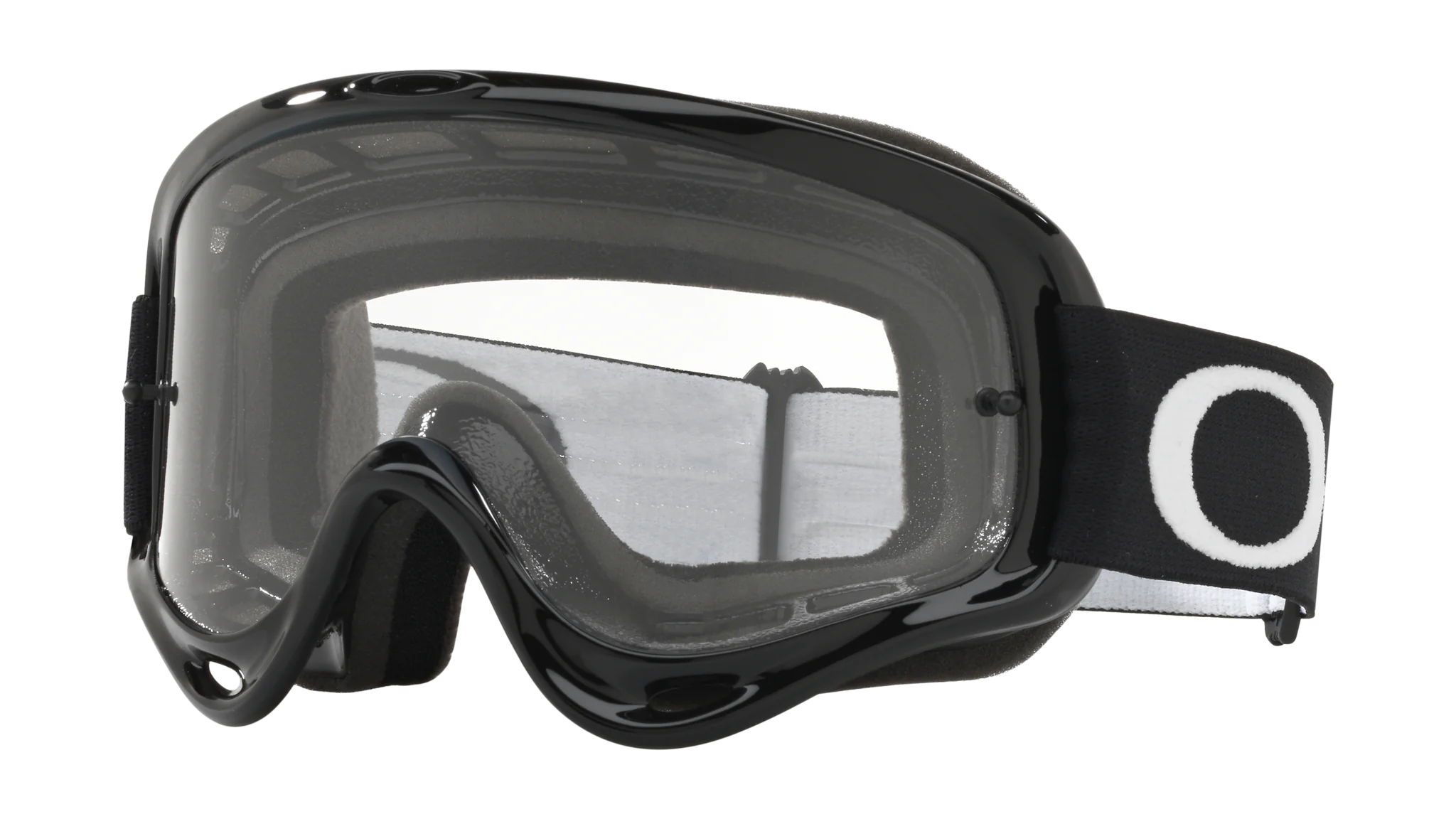 Oakley Youth Motocross Goggle XS O-frame Jet Black - Clear