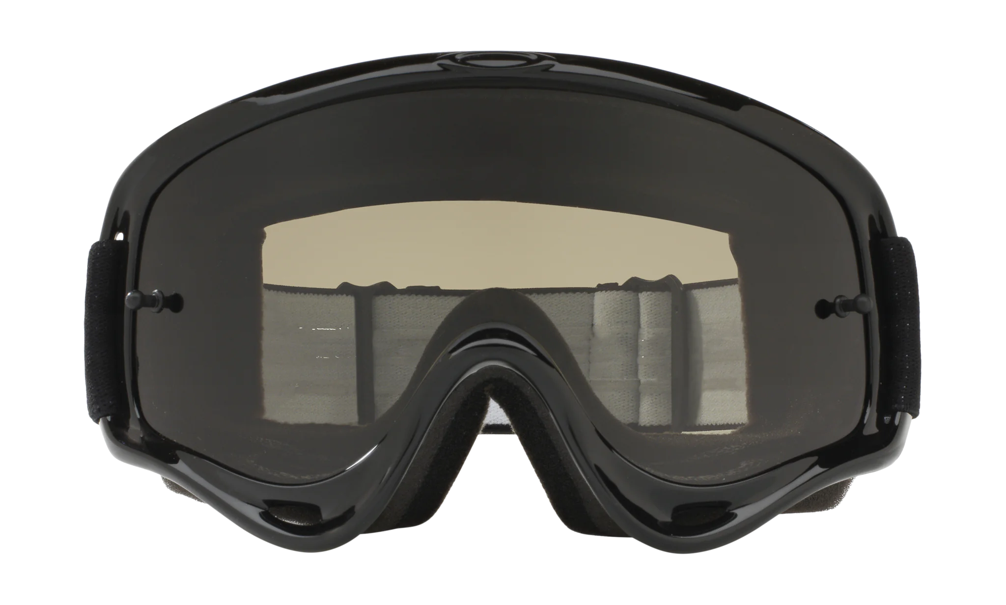 Oakley Youth Motocross Goggle XS O-frame Jet Black - Dark Grey