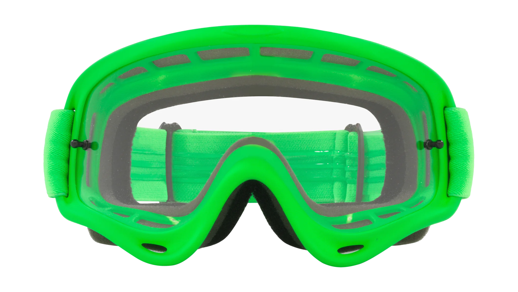 Oakley Youth Motocross Goggle XS O-frame Moto Green - Clear