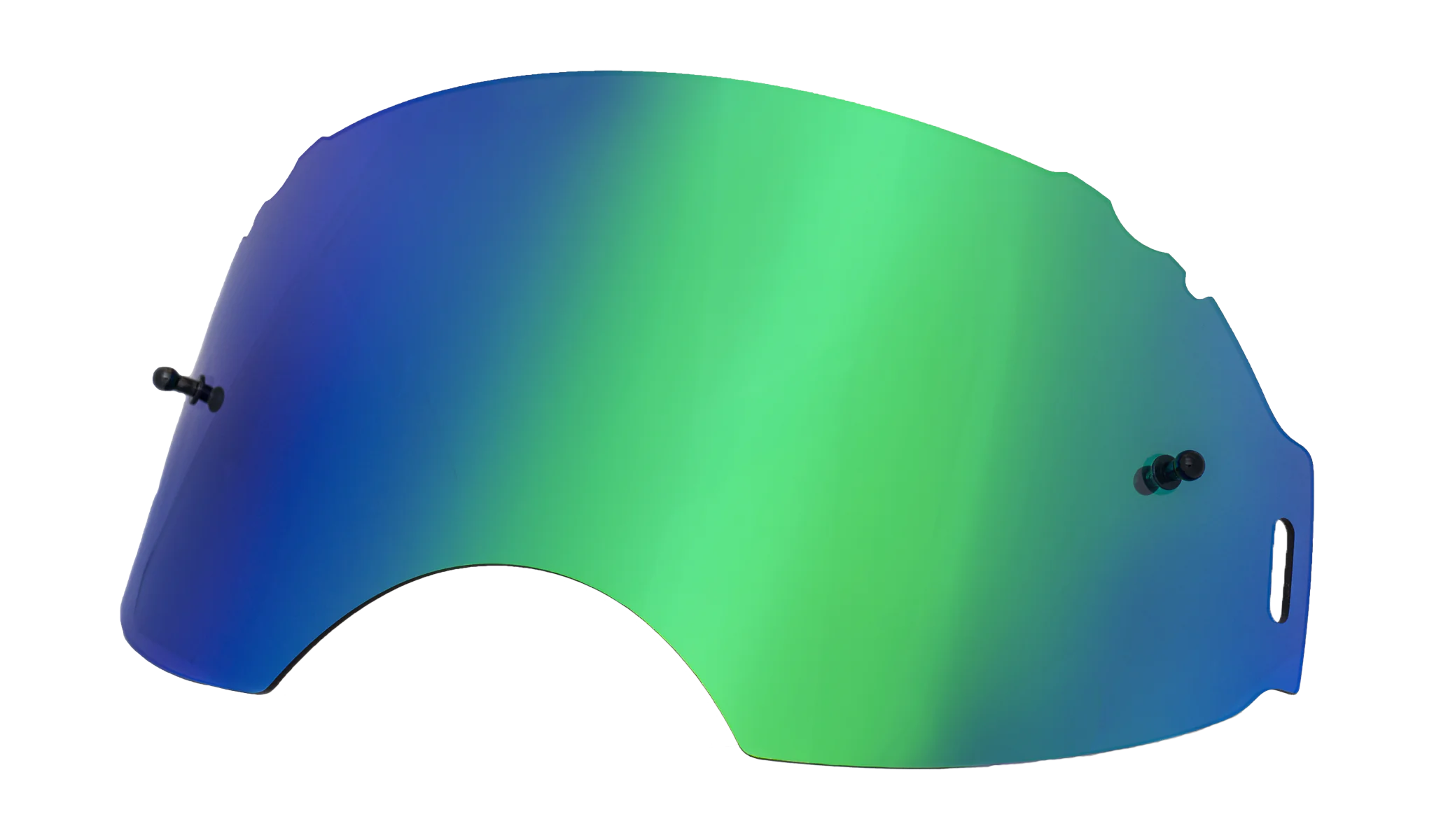 RNR Lens Oakley Airbrake MX - Injected Mirror Green