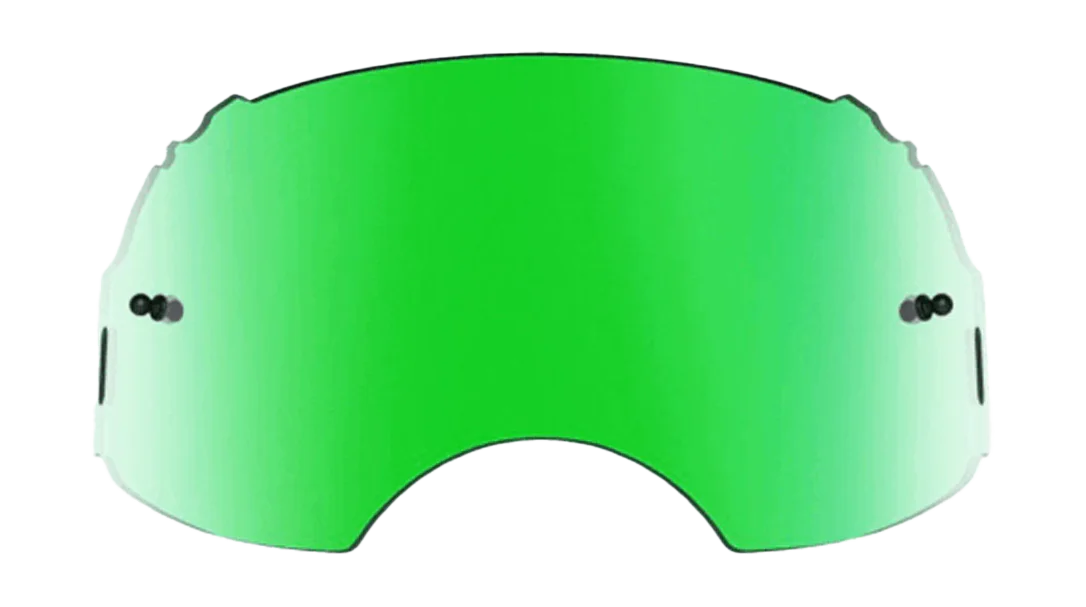 RNR Lens Oakley Airbrake MX - Injected Mirror Green