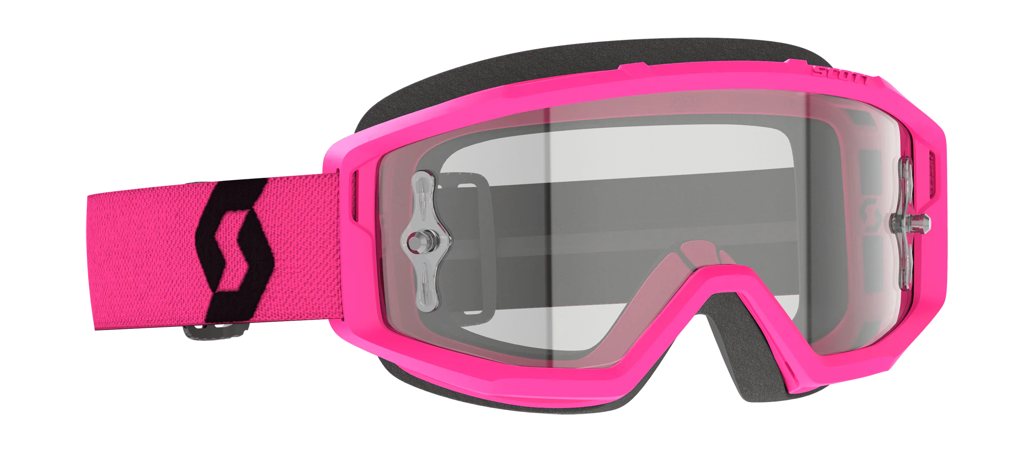 Scott Motocross Goggle Primal - Pink / Black - Clear