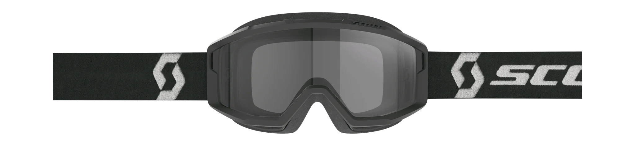 Scott Motocross Goggle Primal Sand Dust - Black / White - Dark Grey
