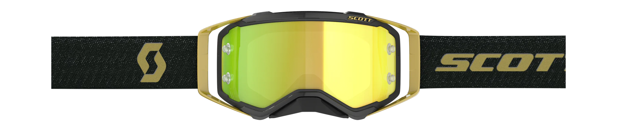 Scott Motocross Goggle Prospect LE Gold - Black / Gold - Mirror Yellow