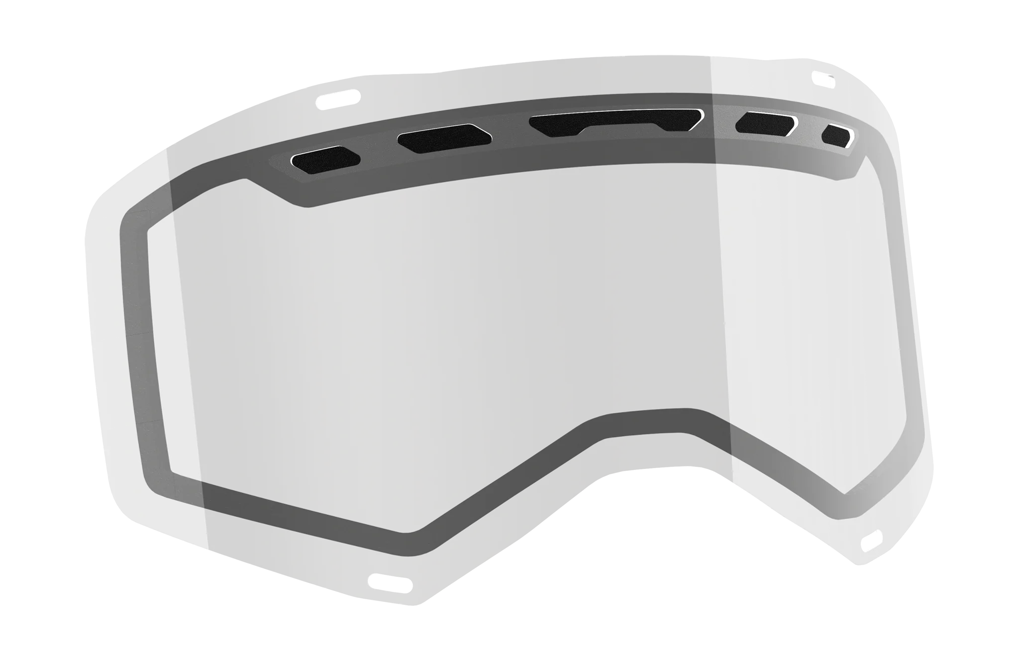 Scott Lens Prospect / Fury - Dual Vented Clear