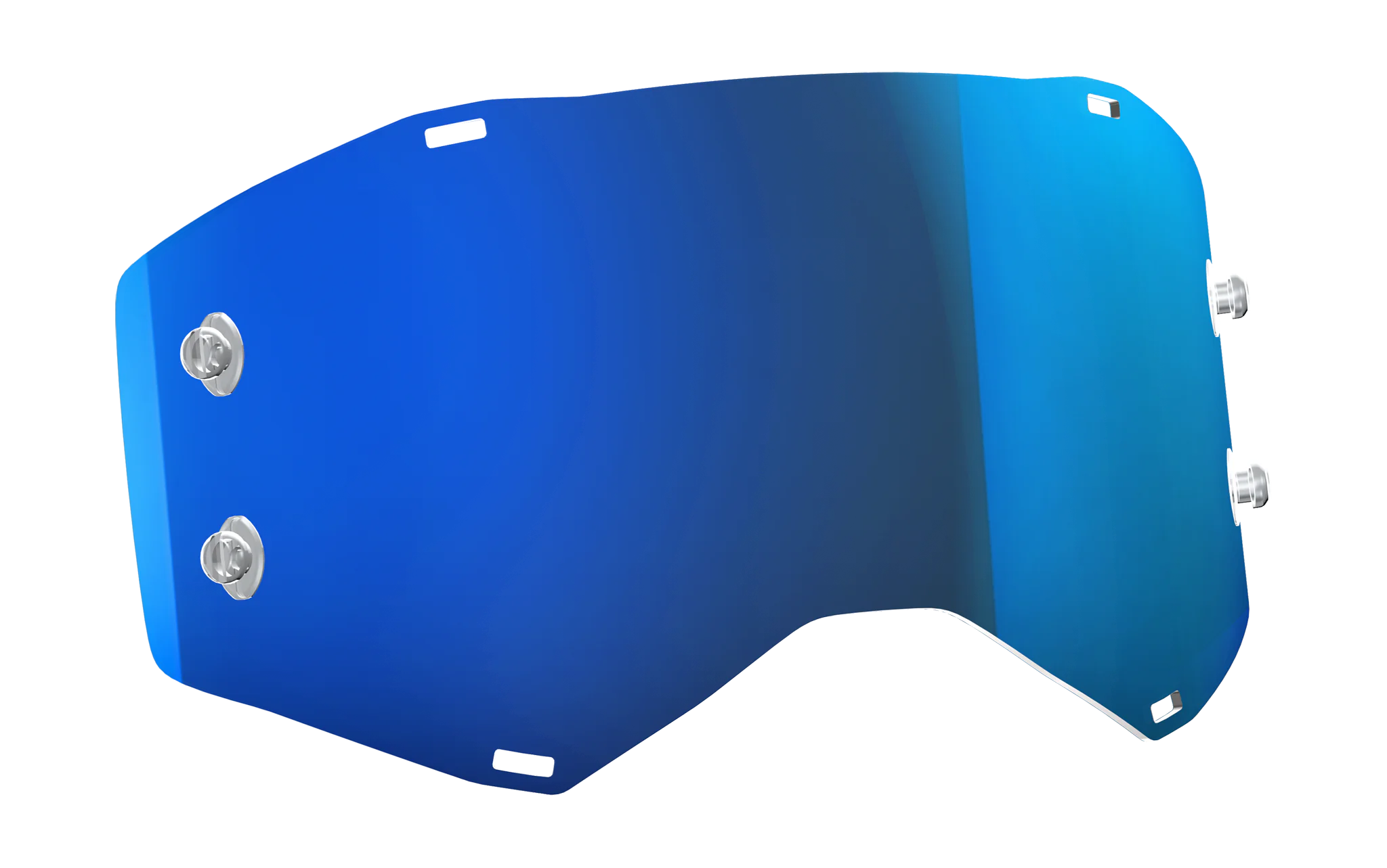 Scott Lens Works Prospect / Fury - Standard Mirror Electric Blue