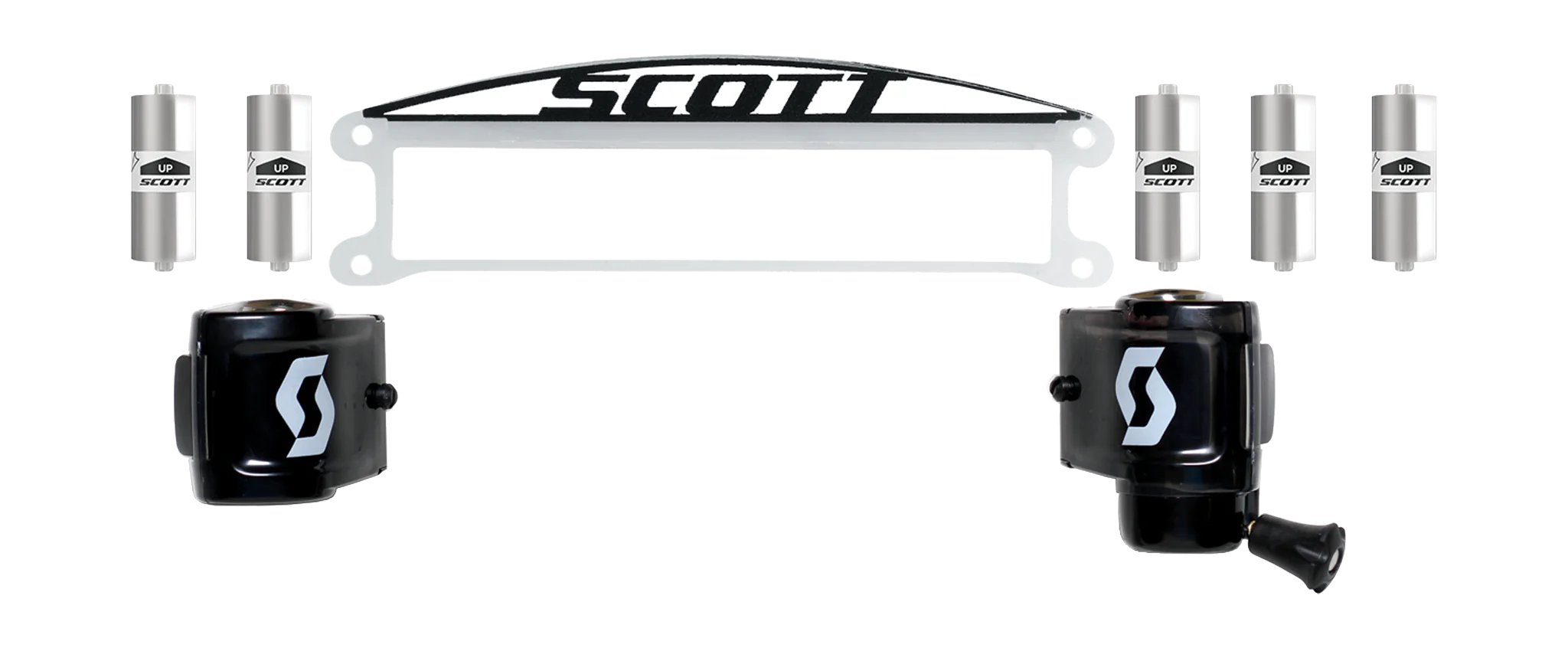 Scott Roll-Off System WFS Hustle/Primal/Split OTG - Black - 30 mm