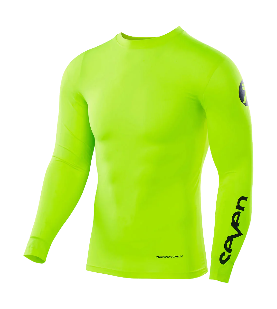 Seven Compression Jersey Zero Blade - Fluo Yellow