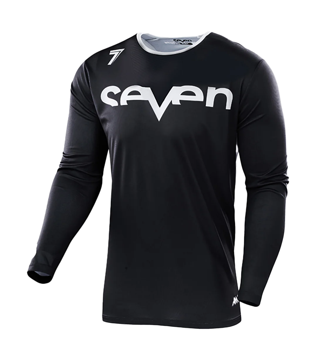 Seven Motocross Jersey Annex Staple - Black