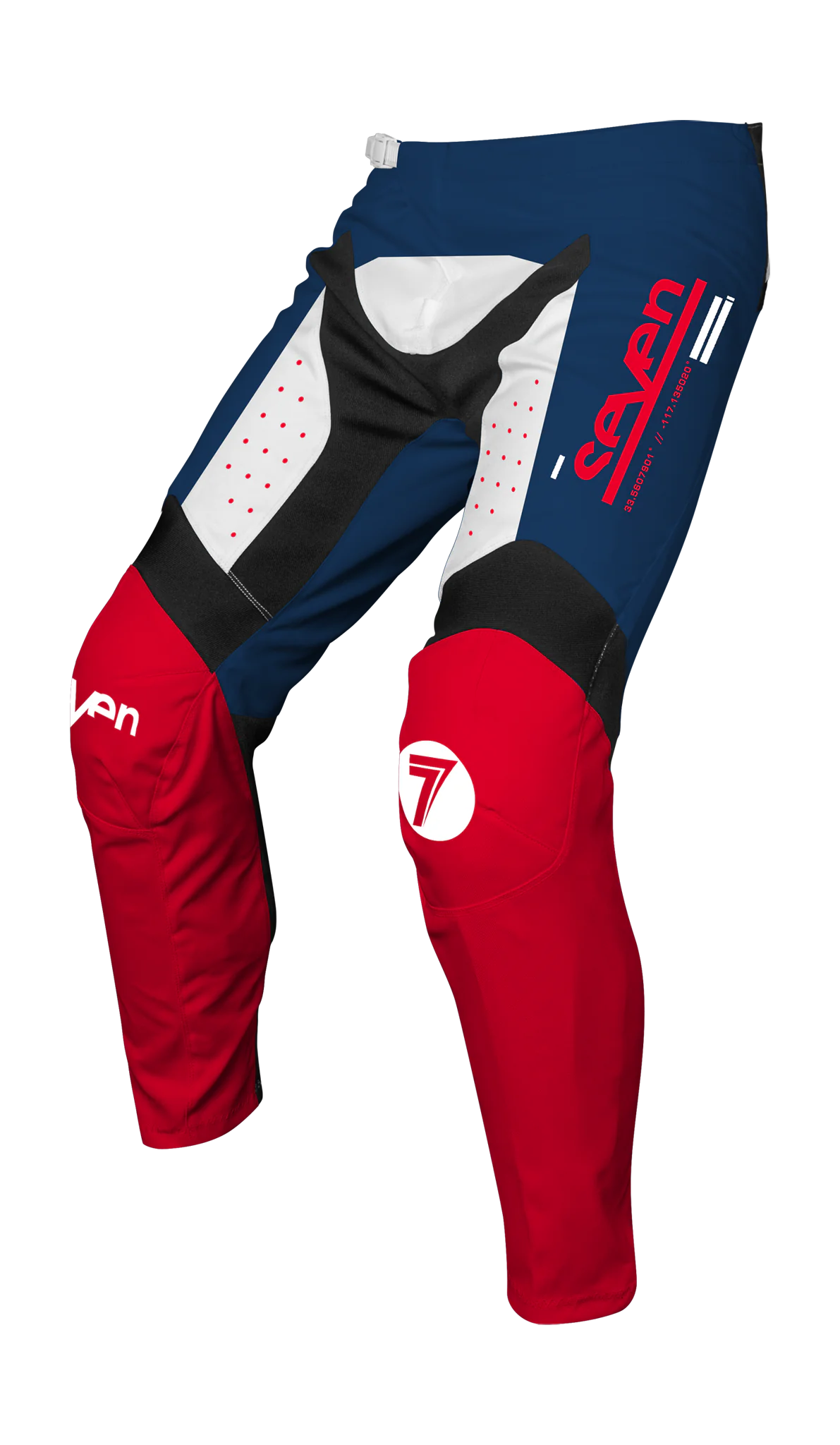 Seven Motocross Pants Vox Aperture - Red / Navy