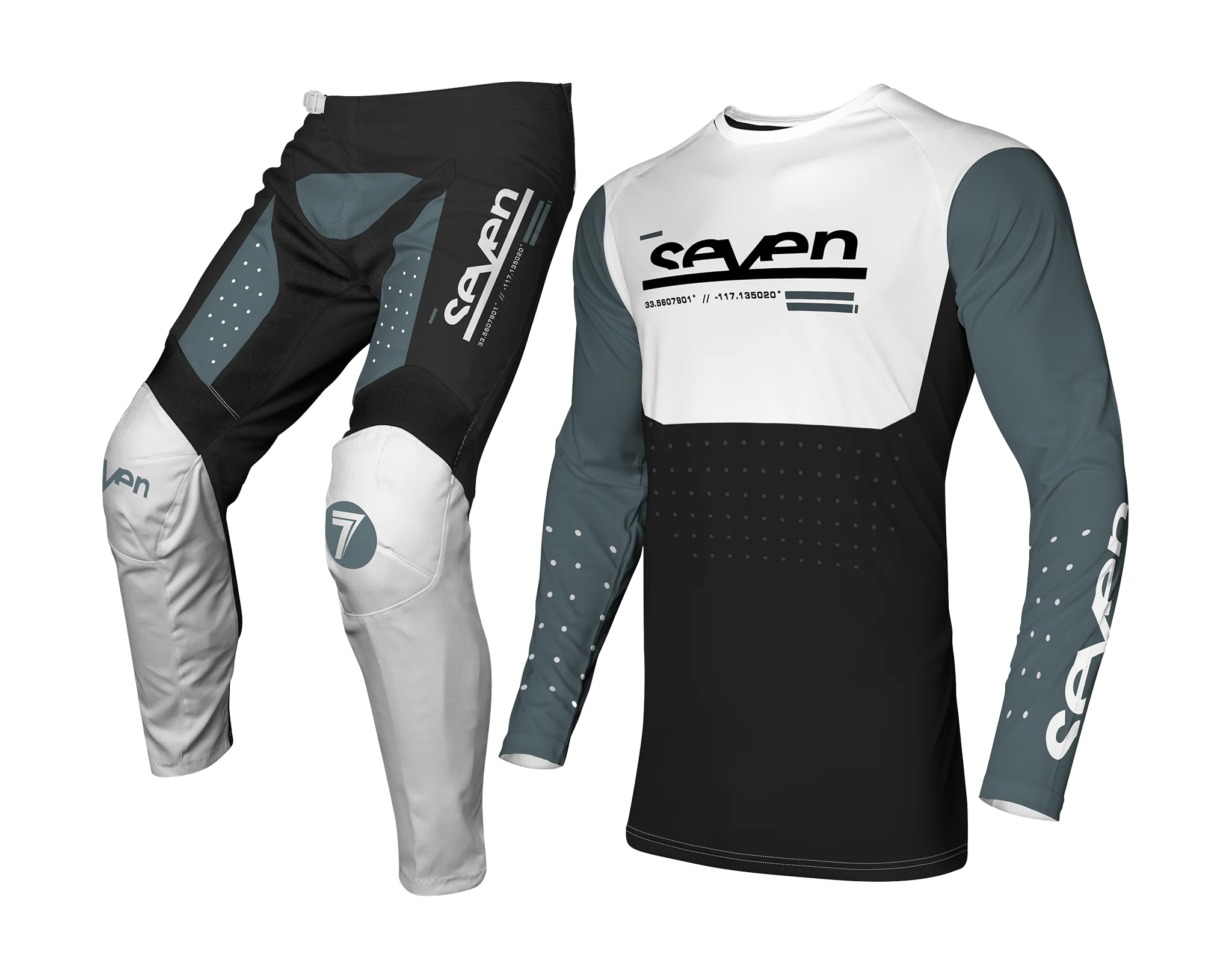 Seven Motocross Gear Vox Aperture - Lead / Black