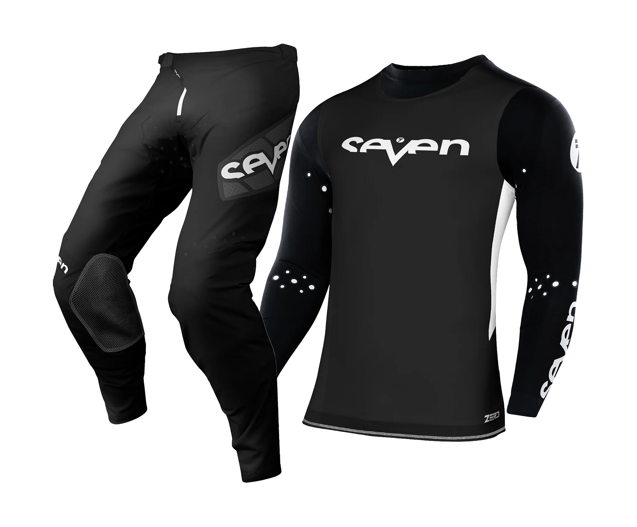 Seven Motocross Gear Zero Staple - Black