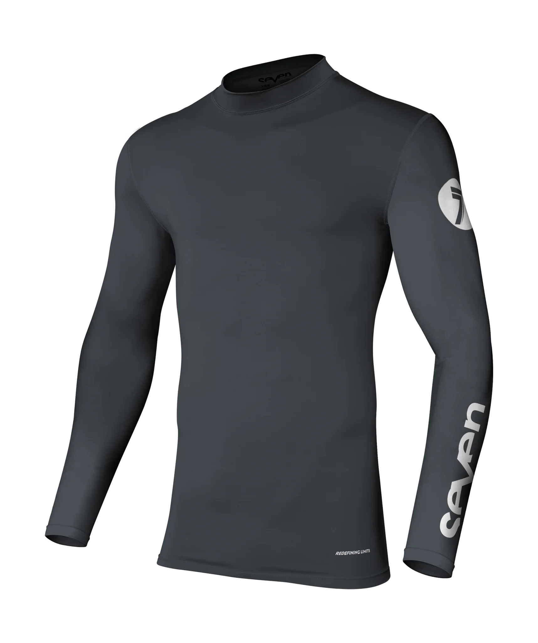 Seven Youth Compression Jersey Zero - Charcoal