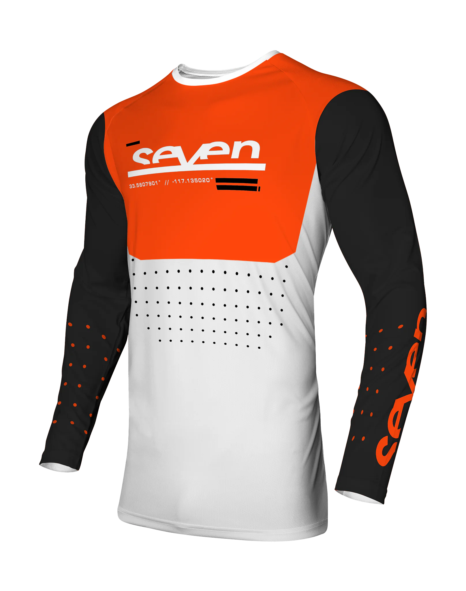 Seven Youth Motocross Gear Vox Aperture - White / Orange