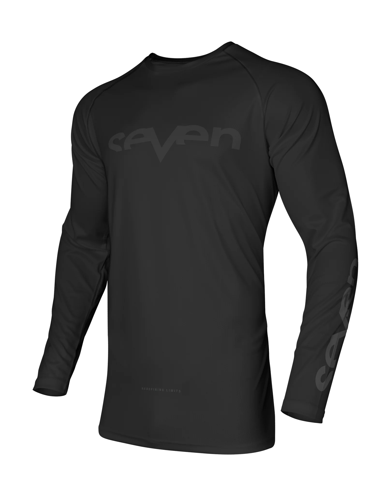 Seven Youth Motocross Jersey Vox Staple - Black