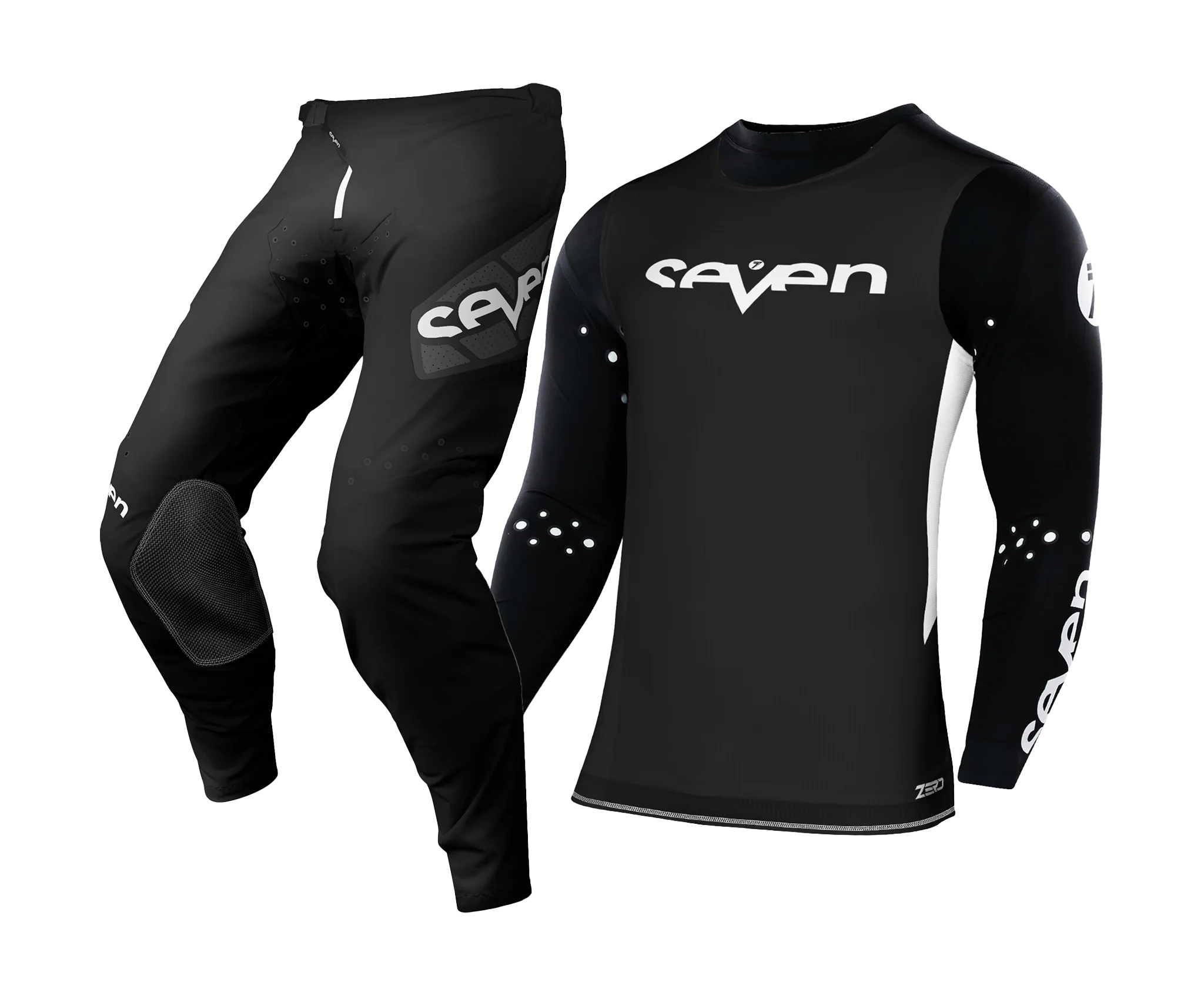Seven Youth Motocross Gear Zero Staple - Black