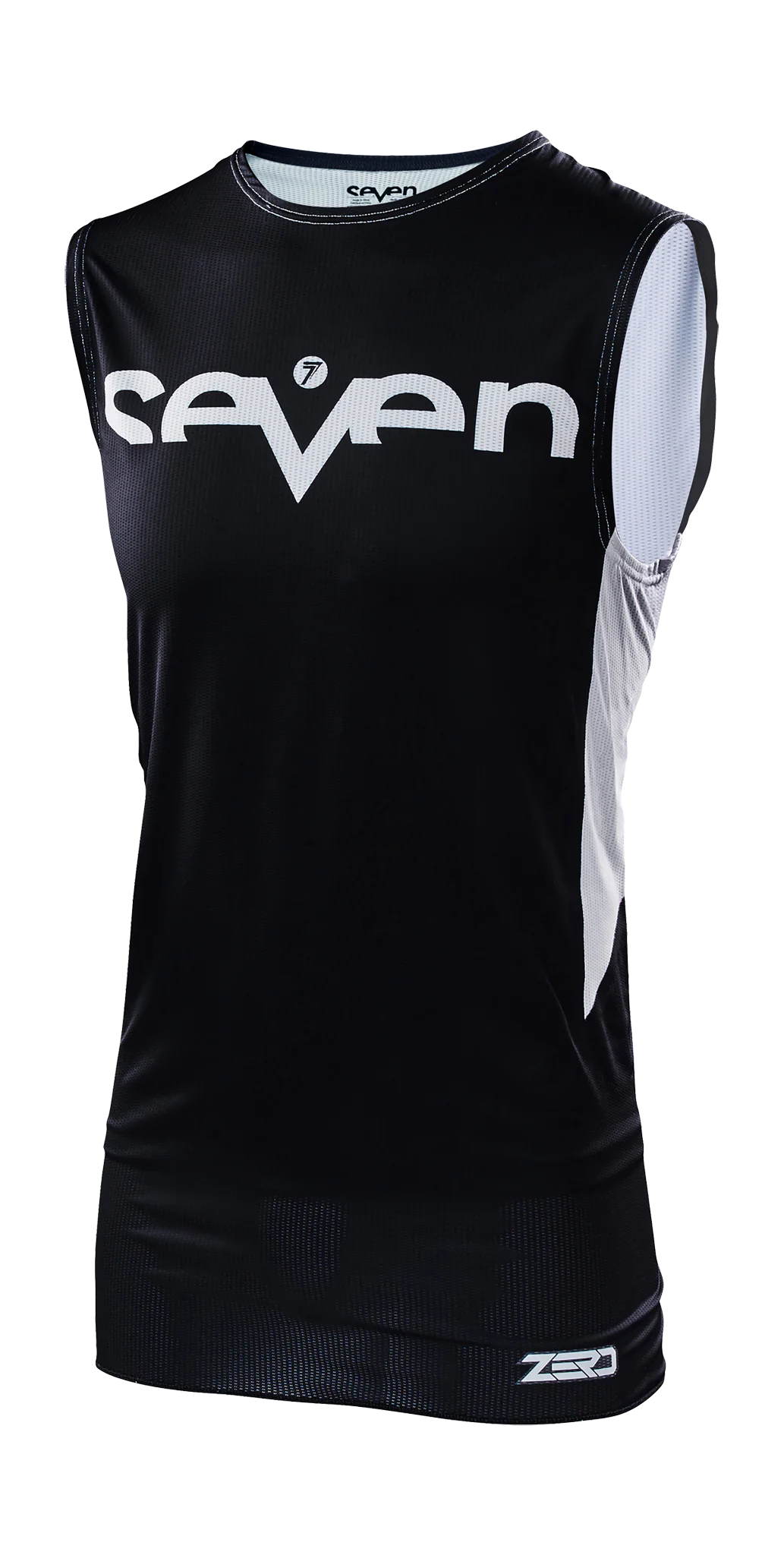 Seven Over Jersey Zero Staple - Black