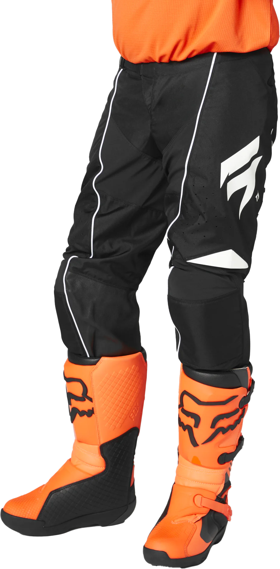 Shift Motocross Pants WHIT3 Label Rokr - Black / White