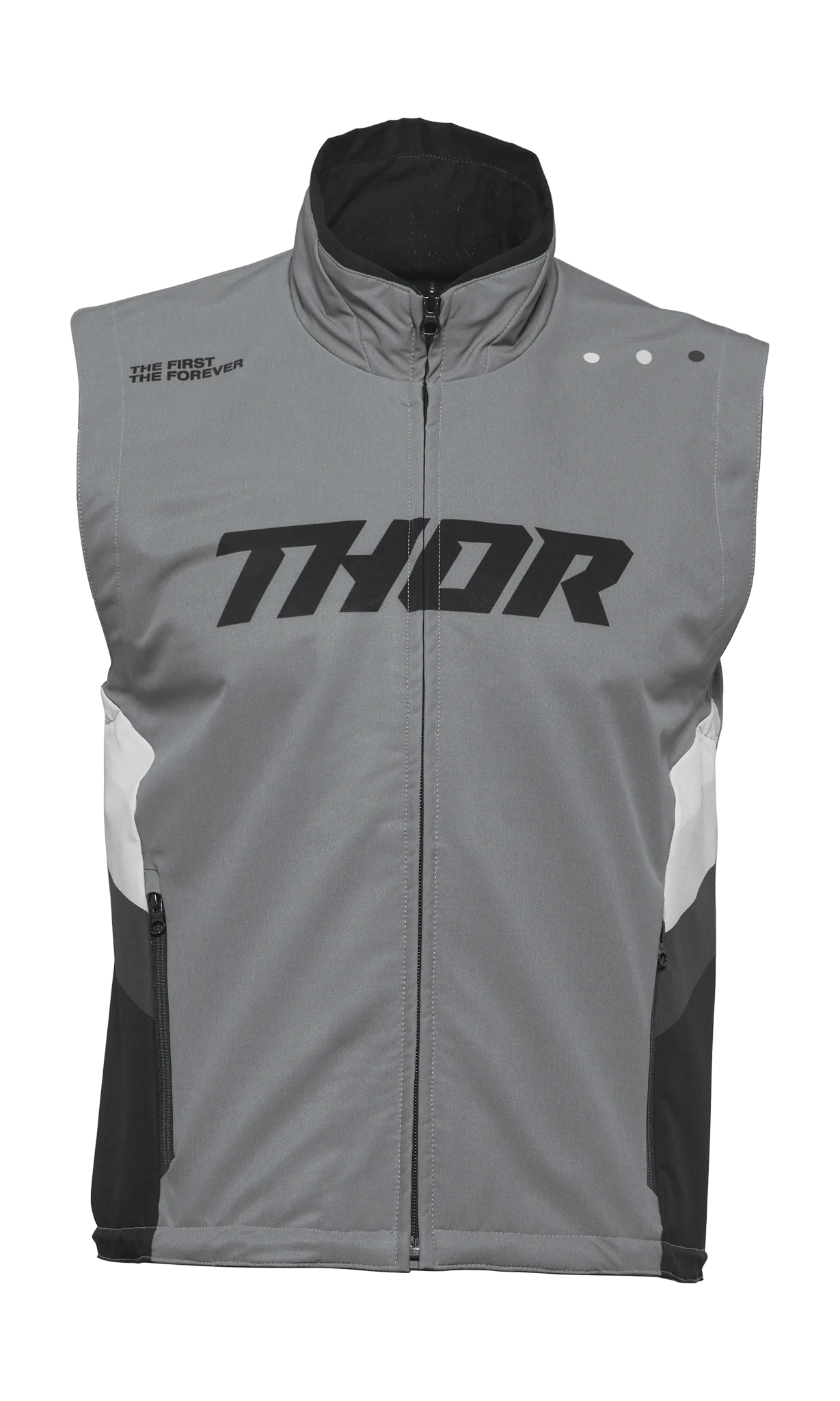 Thor MX Vest Warmup - Grey / Black