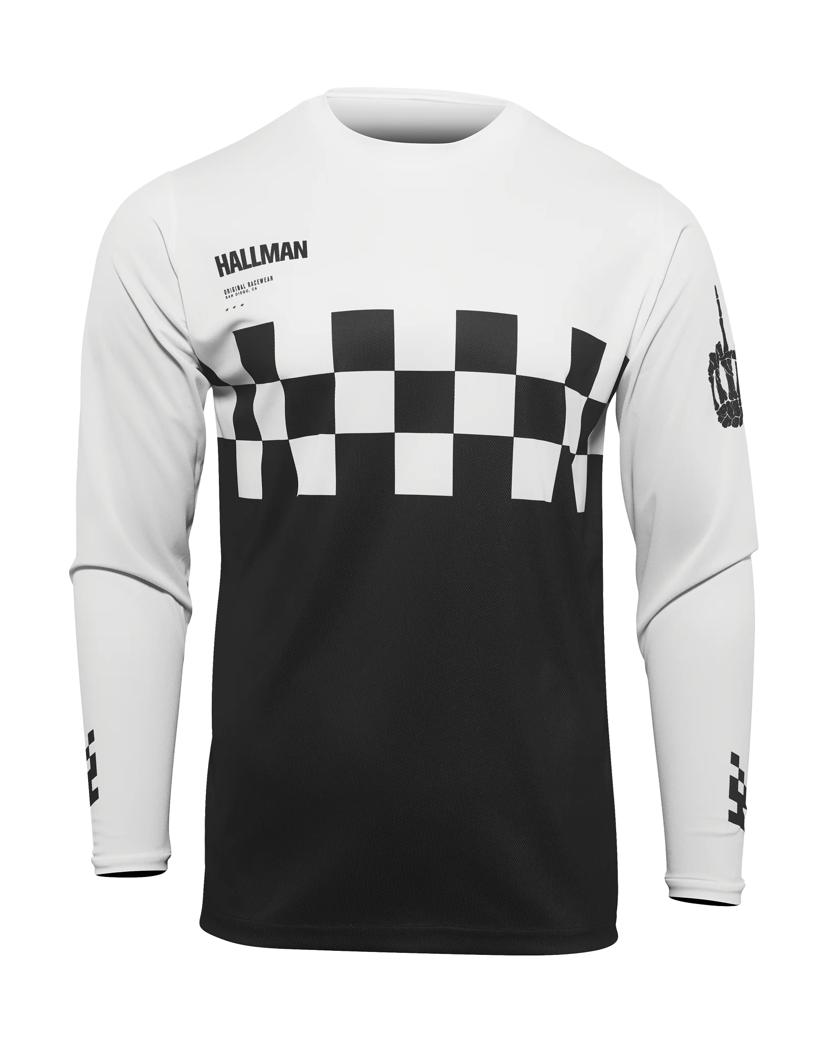 Thor Motocross Gear 2026 Hallman Differ Cheq - Black / White