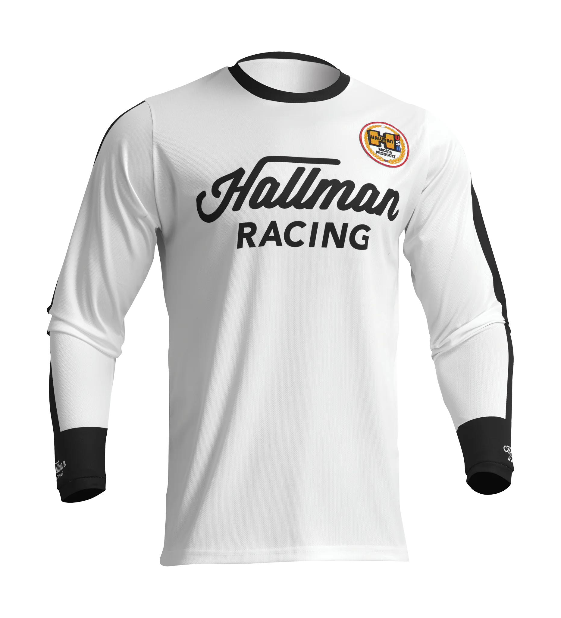 Thor Motocross Jersey 2026 Hallman Differ Roosted - White / Black