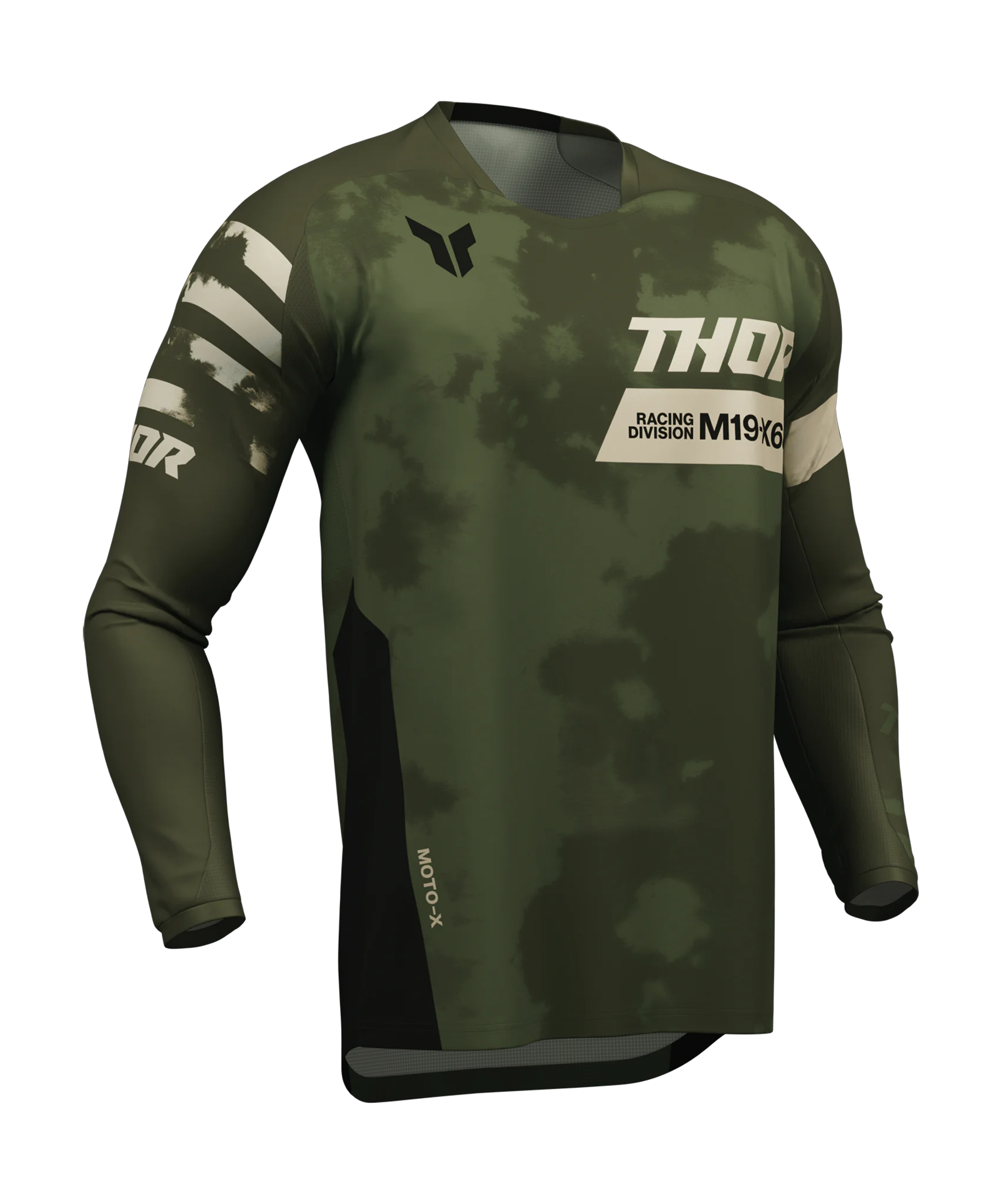 Thor Motocross Gear 2026 Launchmode Bleach - Black / Camo