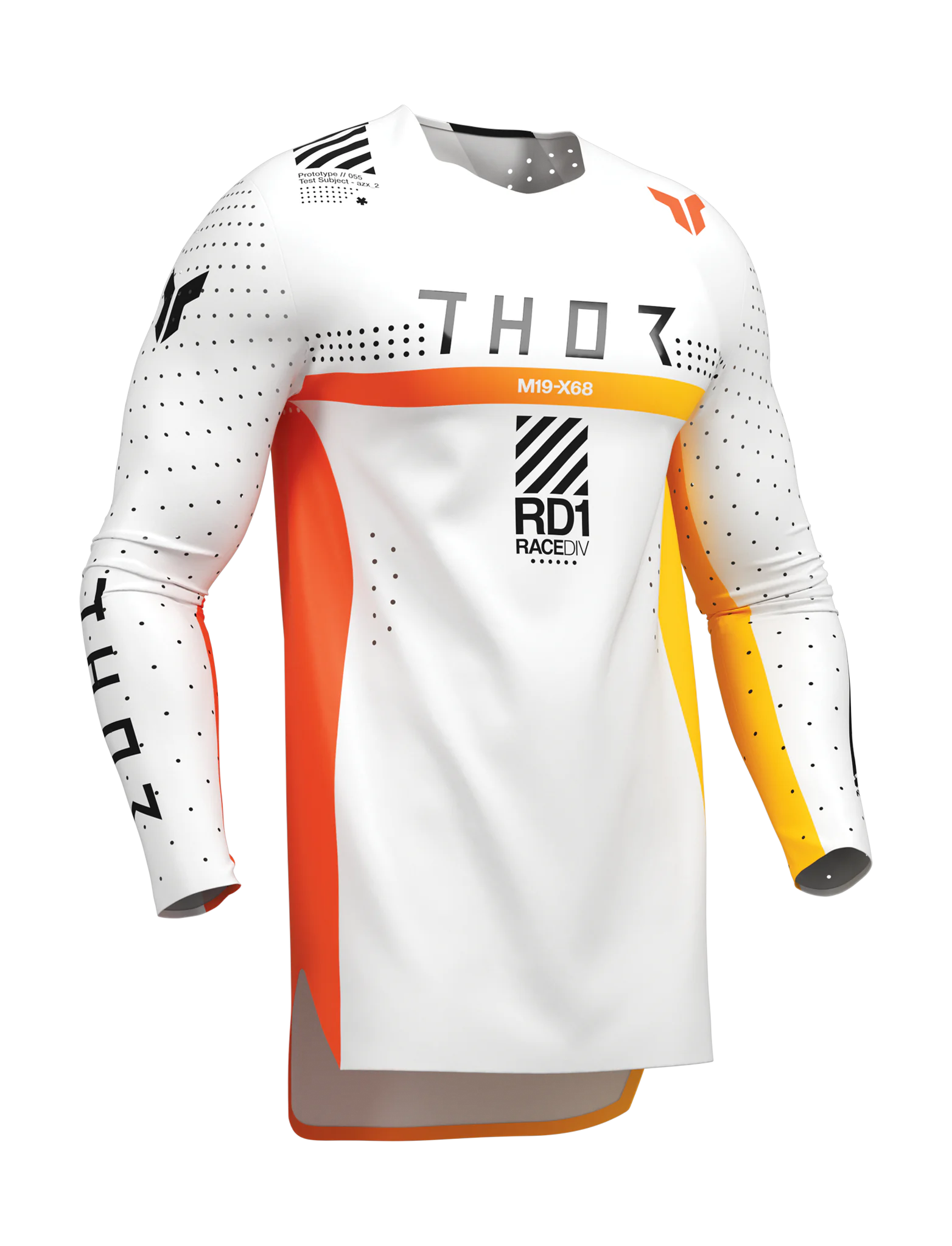 Thor Motocross Jersey 2026 Sportmode Synth - White