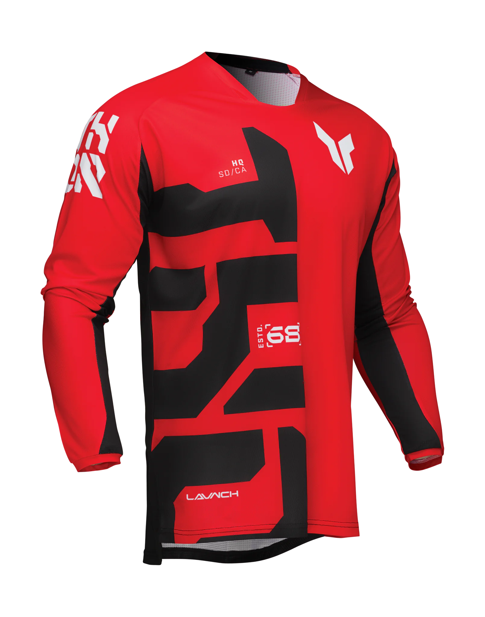 Thor Motocross Jersey Launchmode Forge - Red
