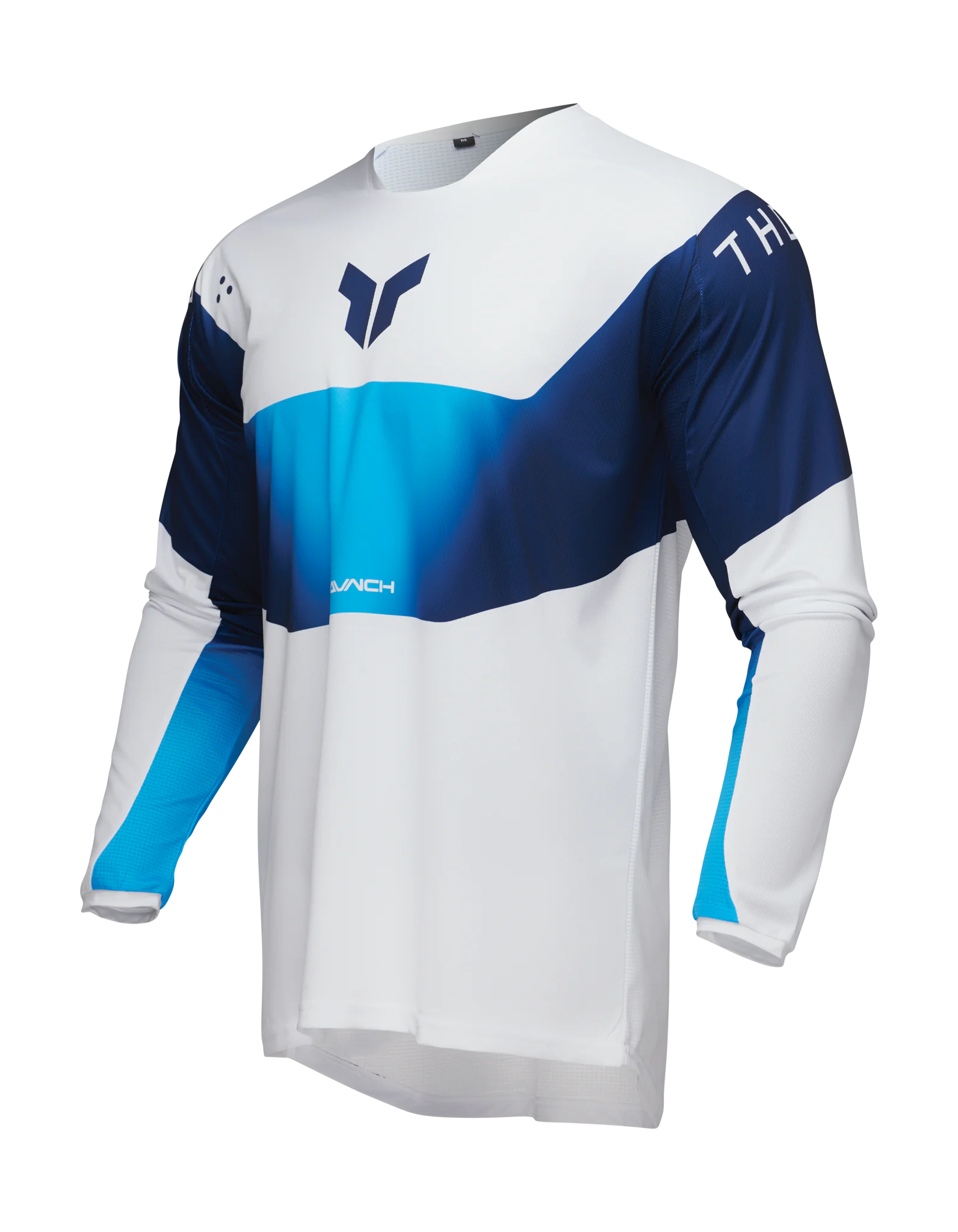 Thor Motocross Jersey Launchmode Storm - White