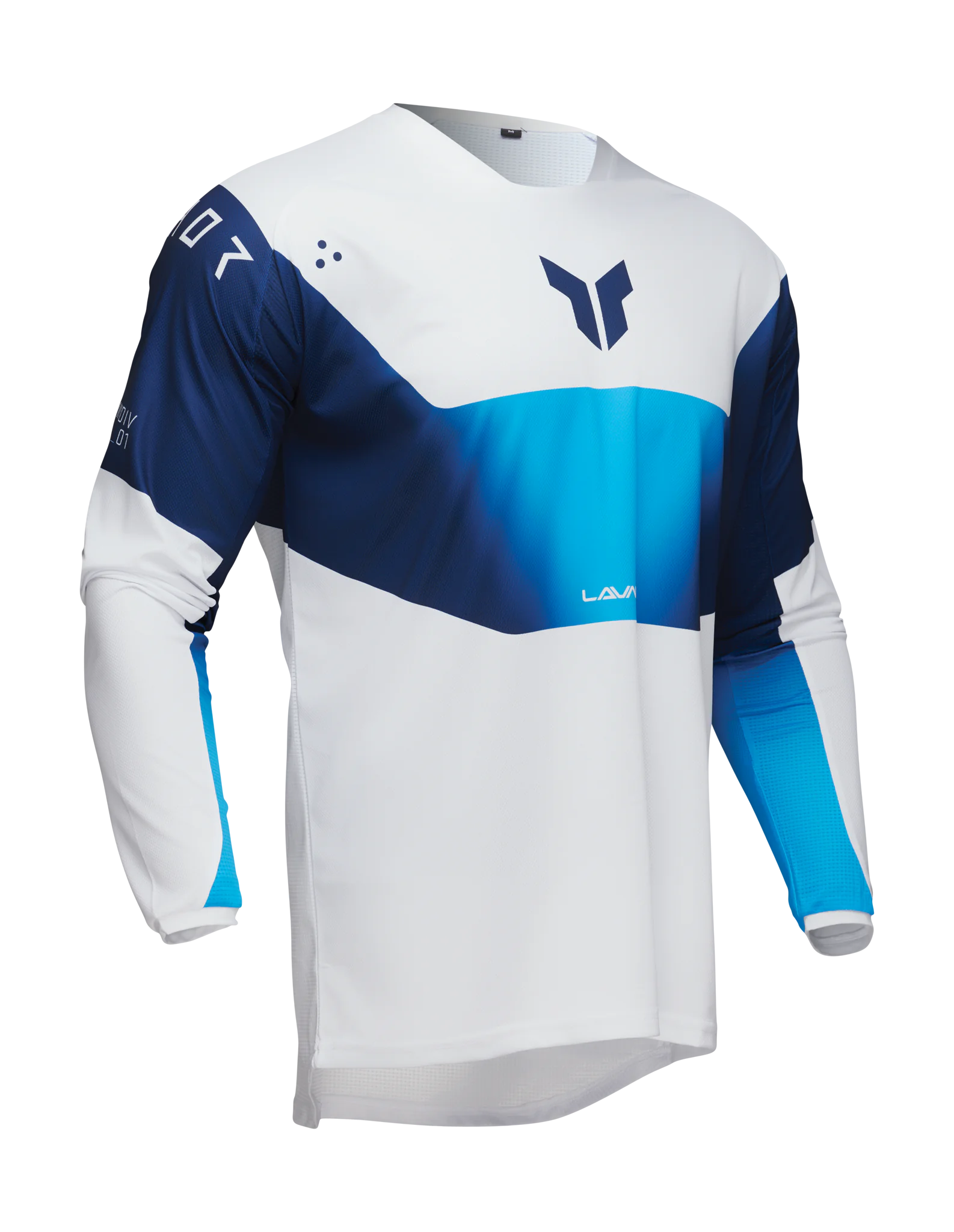 Thor Motocross Jersey Launchmode Storm - White