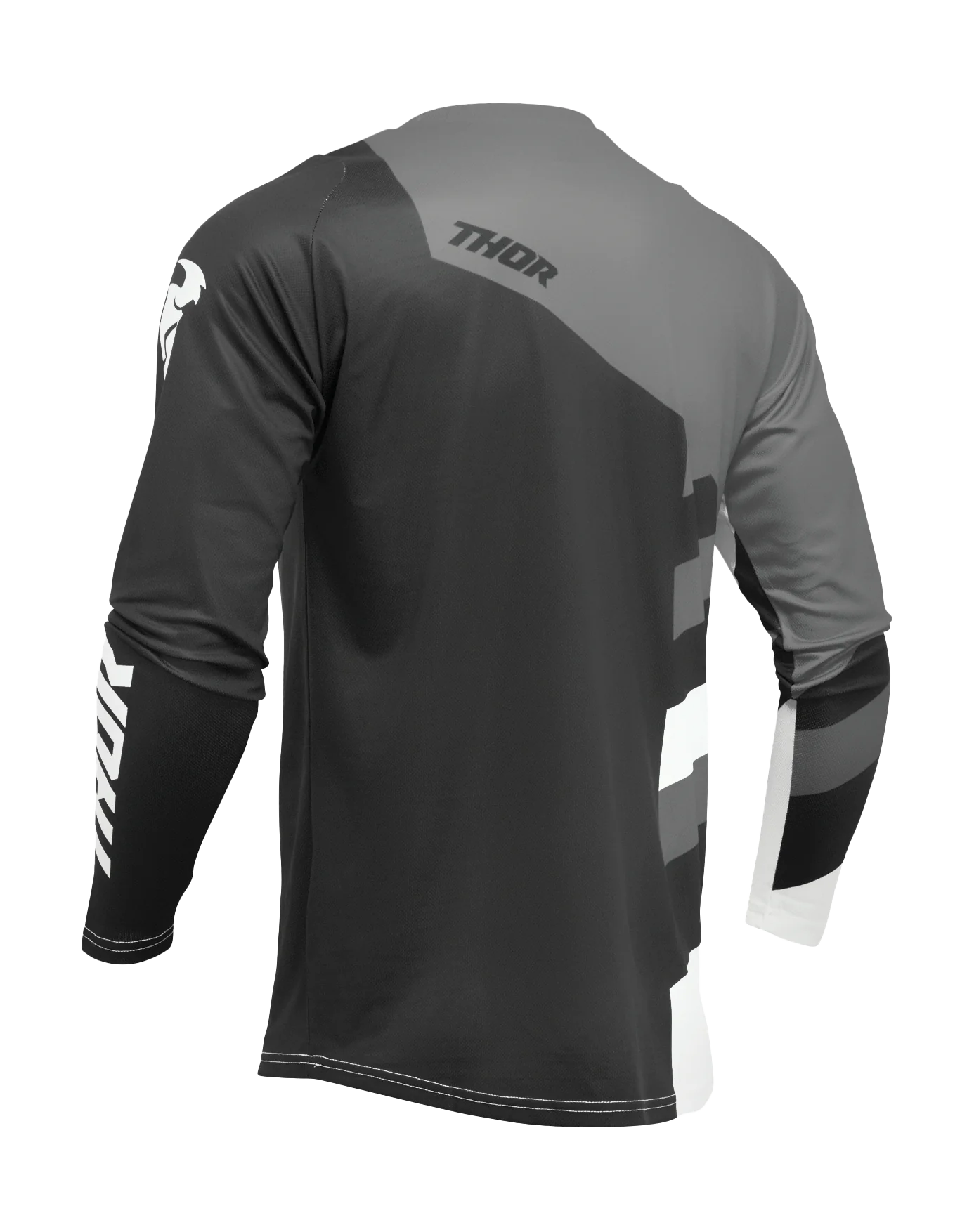 Thor Motocross Jersey Sector Checker - Charcoal Black / Grey