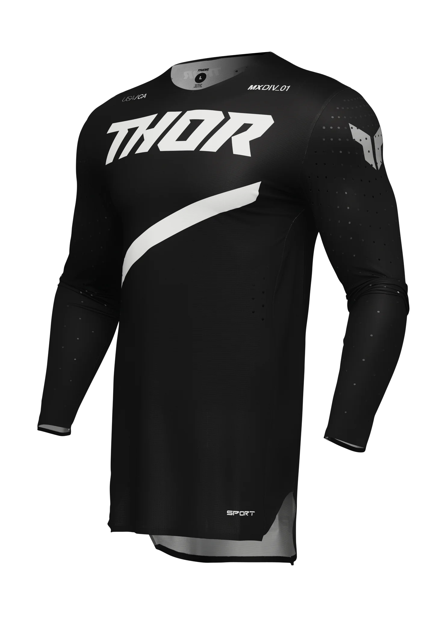 Thor Motocross Gear Sportmode Brave - Black