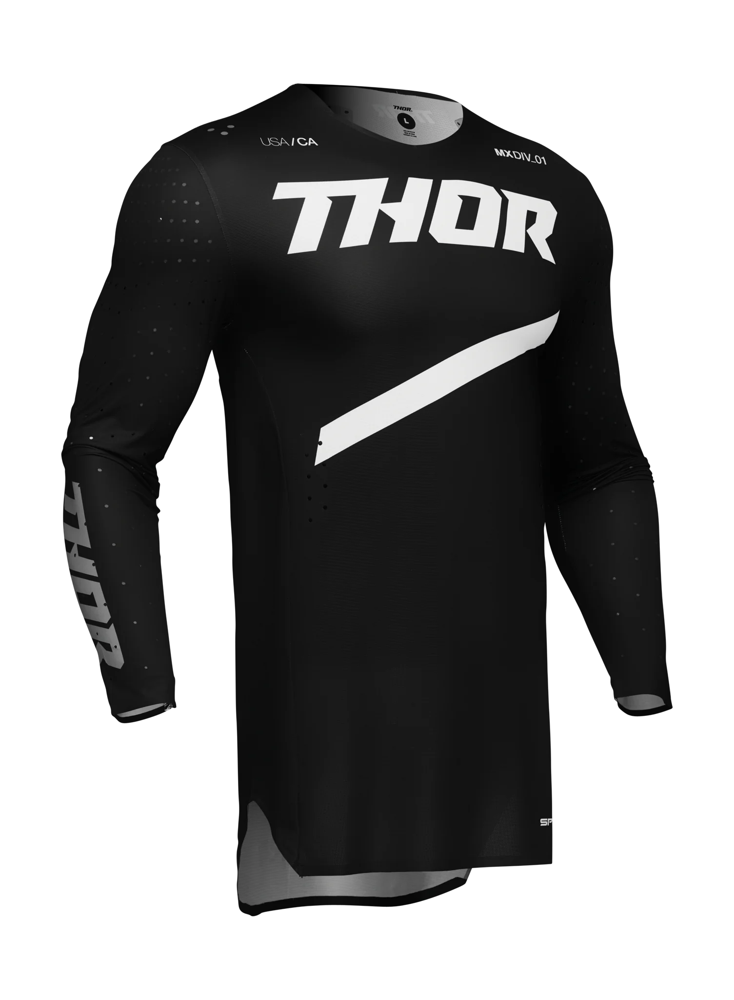 Thor Motocross Jersey Sportmode Brave - Black