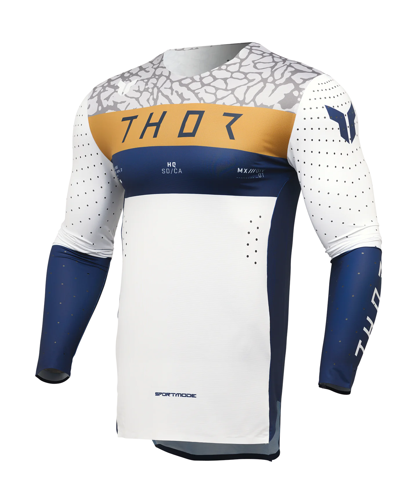 Thor Motocross Jersey Sportmode Bravo - Navy / White