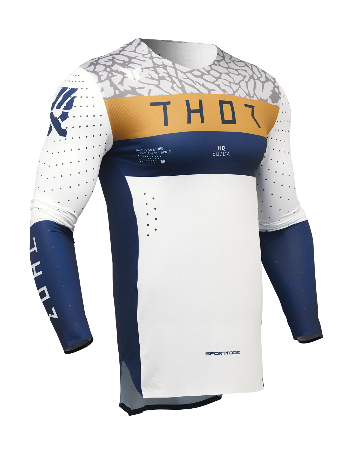 Thor Motocross Jersey Sportmode Bravo - Navy / White