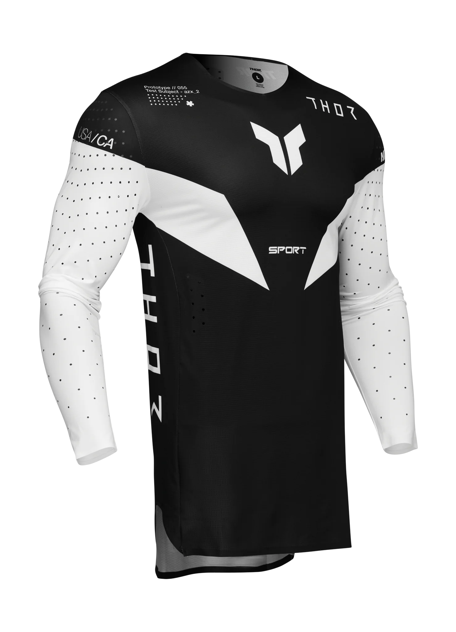 Thor Motocross Jersey Sportmode Strike - Black