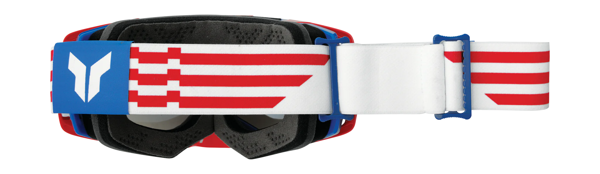 Thor Motocross Goggle Activate Patriot - Red / White / Blue - Mirror Blue