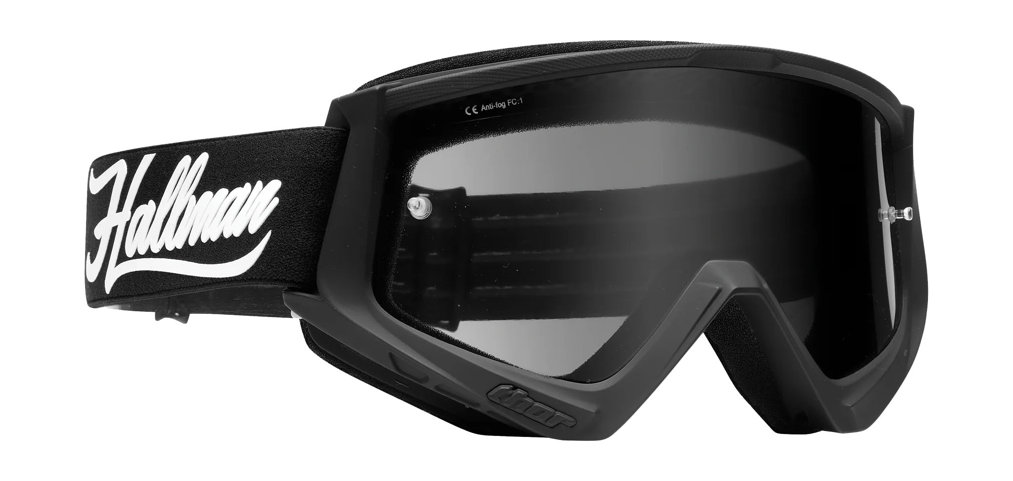 Thor Motocross Goggle Combat Racer - Hallman - Clear