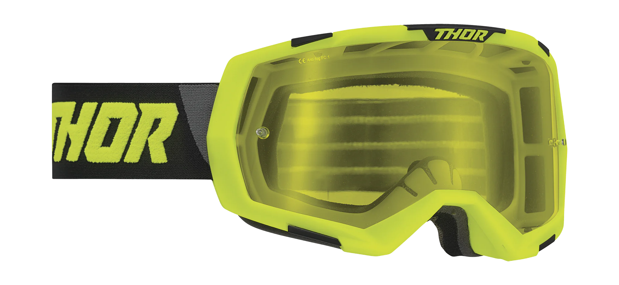 Thor Motocross Goggle Regiment - Acid / Black - Yellow