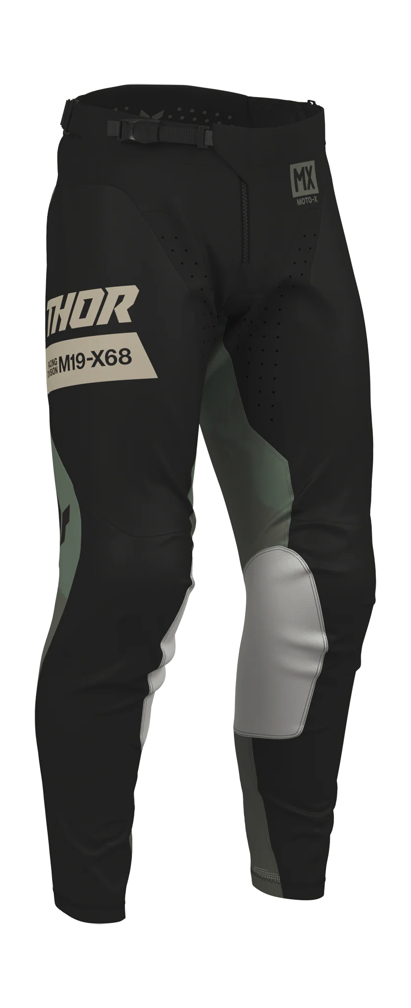 Thor Motocross Pants 2026 Launchmode Bleach - Black / Camo