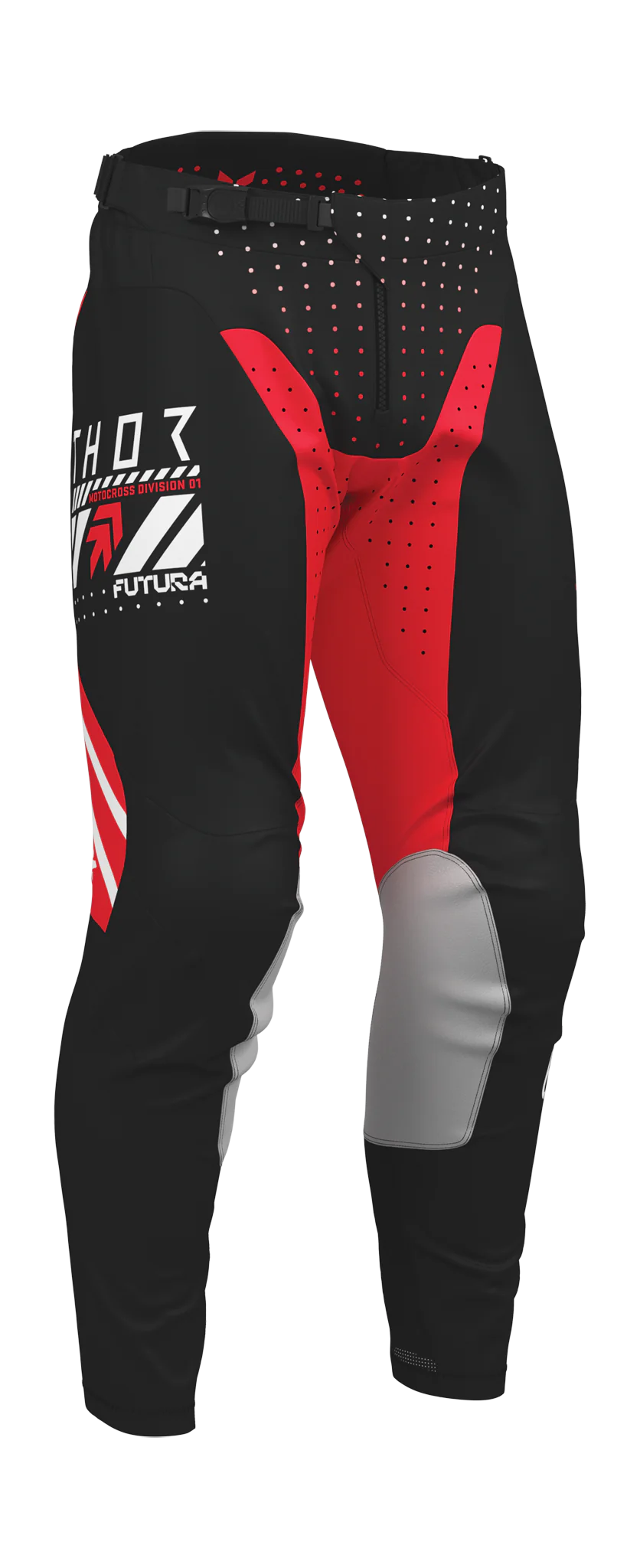 Thor Motocross Pants 2026 Launchmode Futura - Black / Red
