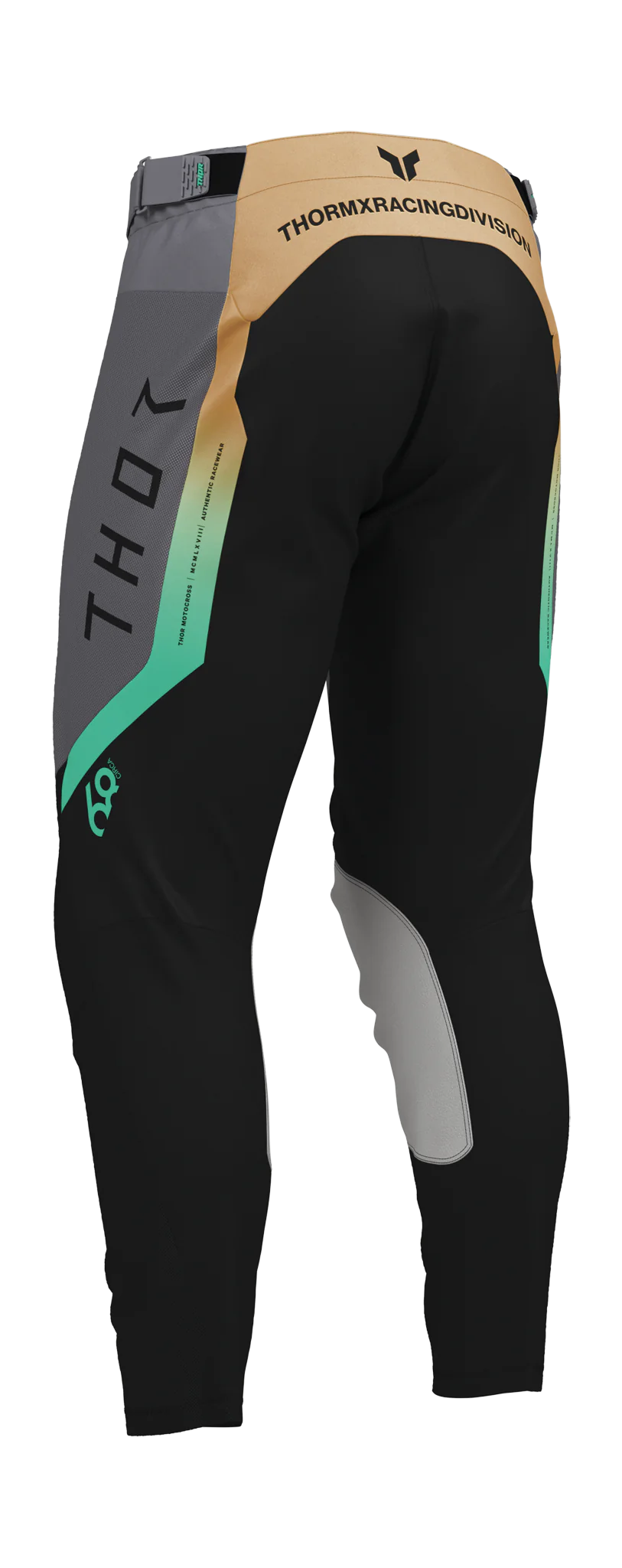 Thor Motocross Pants 2026 Launchmode Vented Raptor - Black / Charcoal