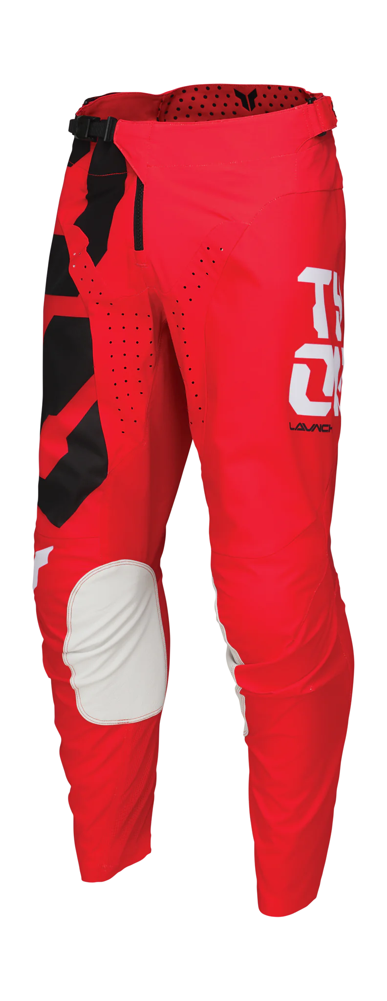 Thor Motocross Pants Launchmode Forge - Red